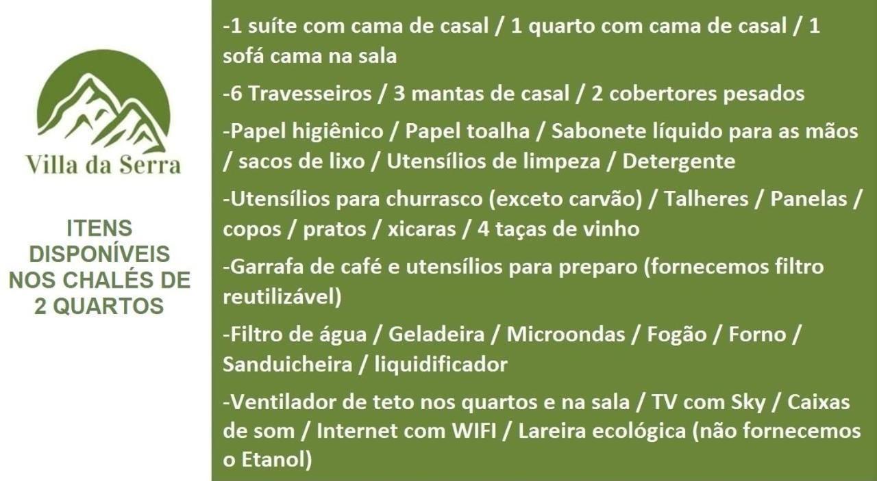 Villa Da Serra Chale Ibitipoca - 700M Do Centrinho Conceição da Ibitipoca Kültér fotó